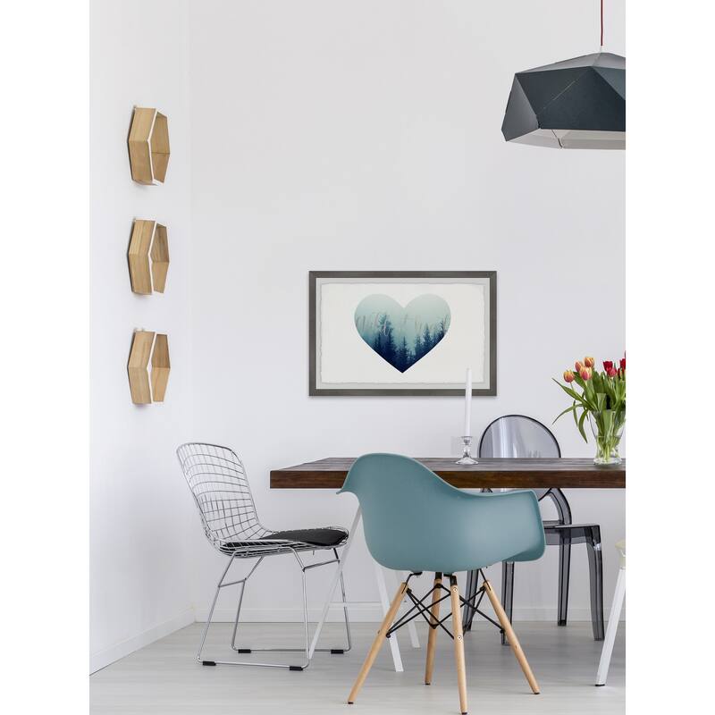 Wild at Heart II Framed Wall Art, Elegant Home Touch - Sophisticated Artwork for Refined Décor