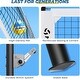 preview thumbnail 3 of 7, Patiassy 32FT Portable Professional Outdoor Volleyball Net Set with Adjustable Height Aluminum Poles