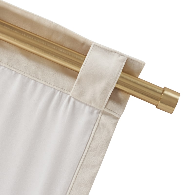 Stanton Adjustable Window Rod - Gold - 46 to 86 inches