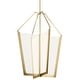 preview thumbnail 2 of 3, Kichler Calters 28.5 inch LED Foyer Pendant with Champagne Gold Finish