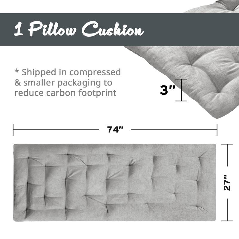 Intelligent Designs Arwen Poly Chenille Lounge Floor Pillow