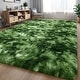 preview thumbnail 15 of 130, Modern Indoor Area Rug Tie-Dyed Carpet for Living Room Bedroom Nursery 6'x9' - Tie-dye dark green - Rectangle