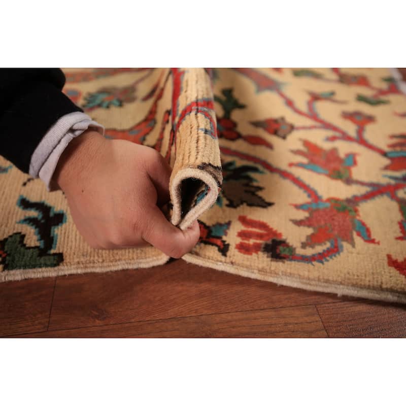 All-Over Animals Design Kazak Oriental Rug Hand-Knotted Wool Carpet - 2'0" x 3'0"