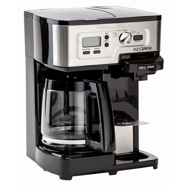 Hamilton beach flexbrew coffee maker clearance