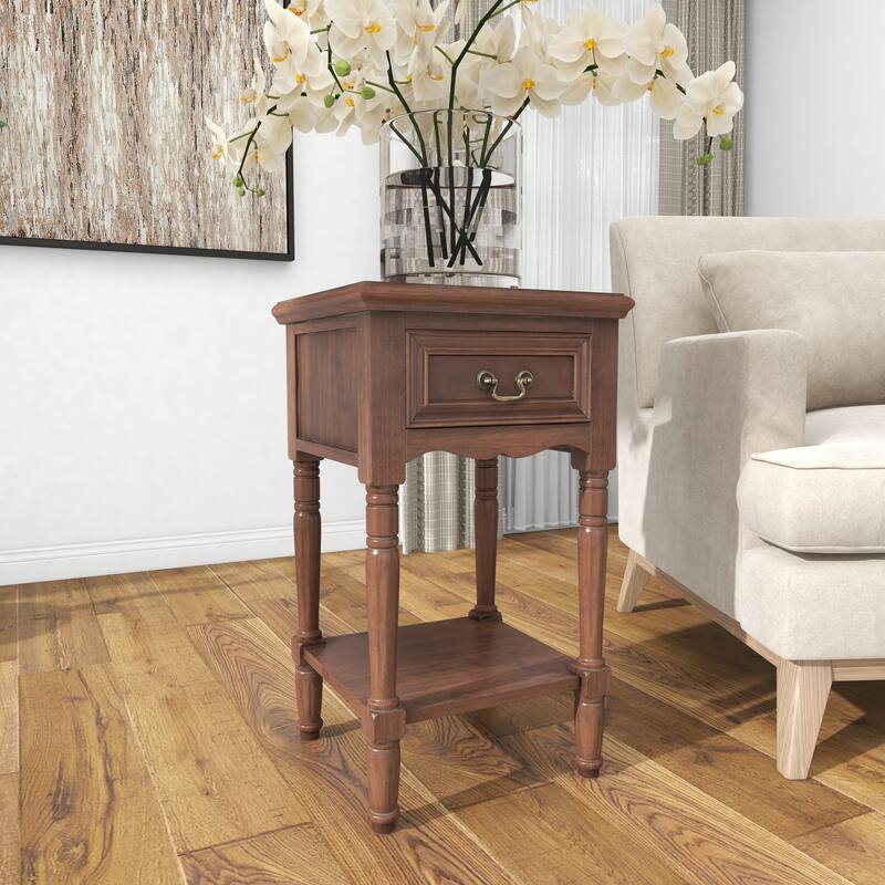 MDF Traditional Accent Table 29 x 16 x 16