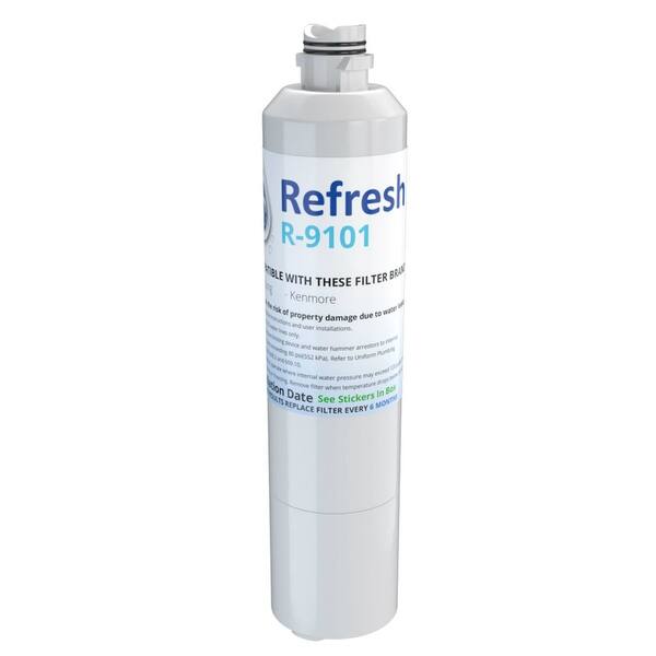 Shop Replacement Water Filter For Samsung Pureline Pl 200 Refrigerator Water Filter By Refresh White Overstock 21458876