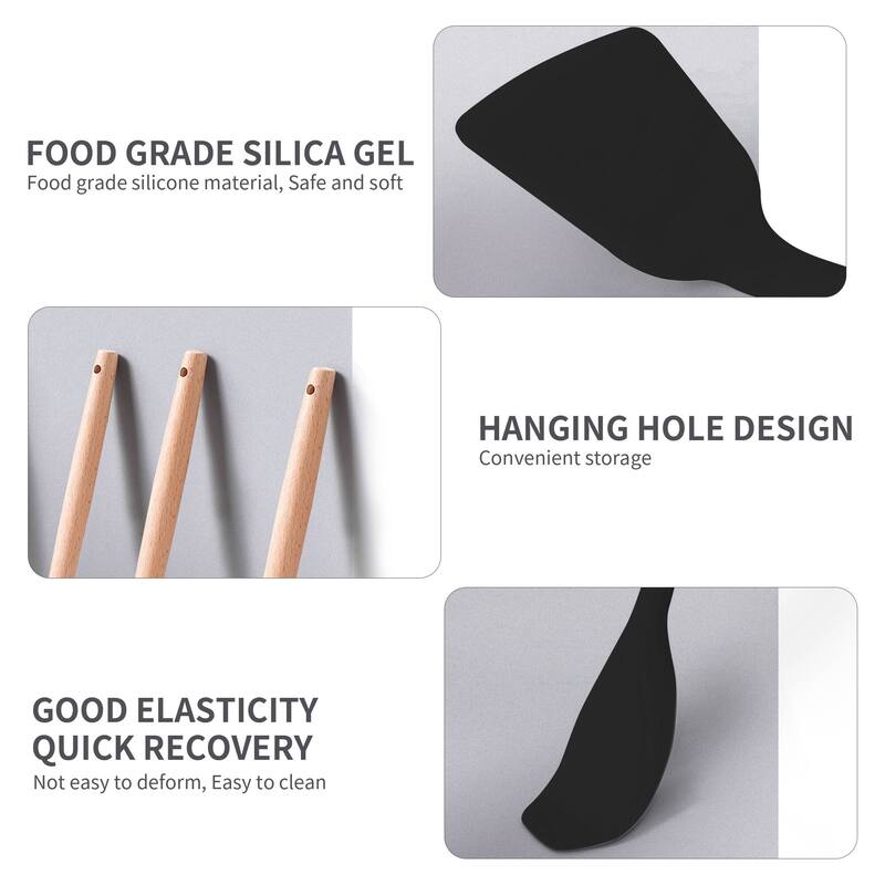 19-piece Non-stick Silicone Assorted Kitchen Utensil Set