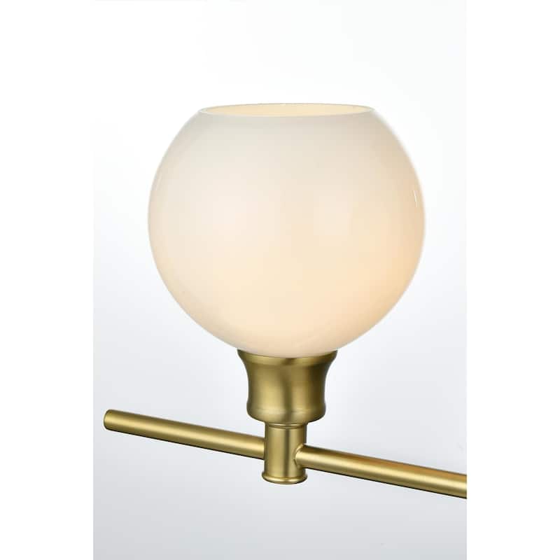 Camille 4-Light Frosted Glass Wall Sconce