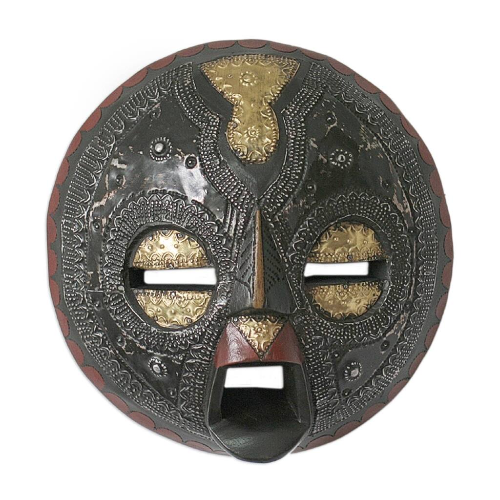 Handmade Sign of Protection Sese Wood Mask (Ghana)