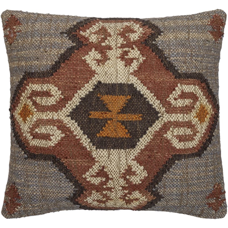 Laney Transitional Medallion Accent Pillow