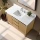 preview thumbnail 132 of 177, Vanity Art Bathroom Vanity with Ceramic Sink and Engineered Marble Top