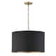 Option Black Stain and Matte Brass