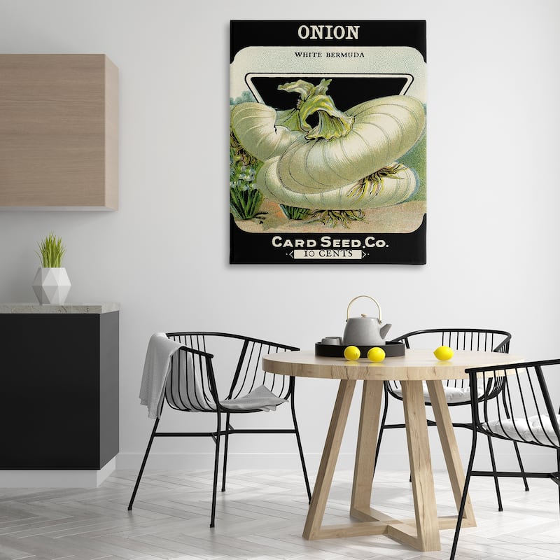 Stupell Vintage Garden Onion Canvas Wall Art Design By Lil' Rue