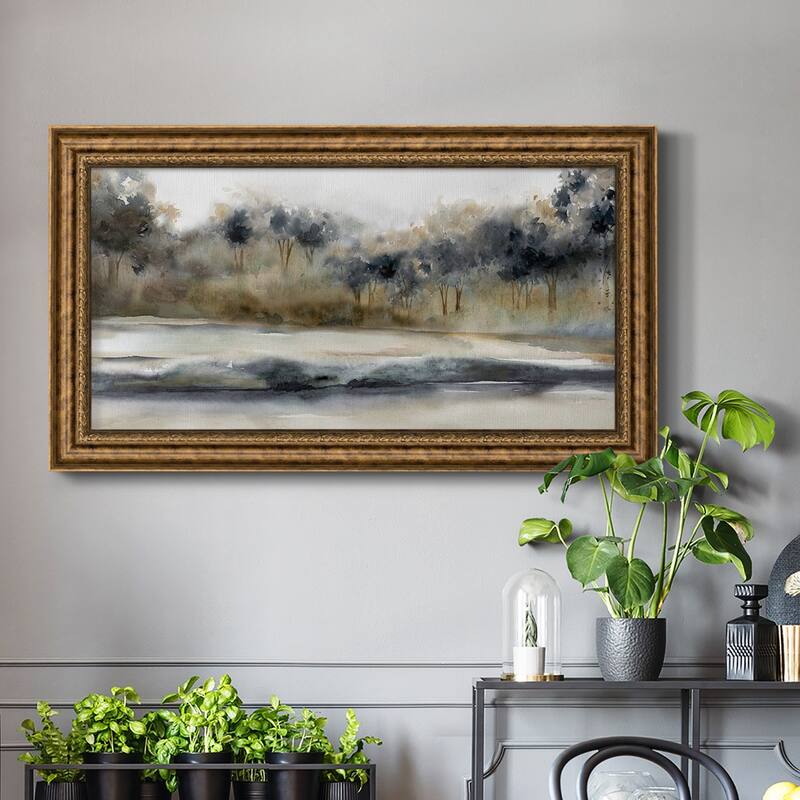 Silent River Premium Framed Canvas- Ready to Hang