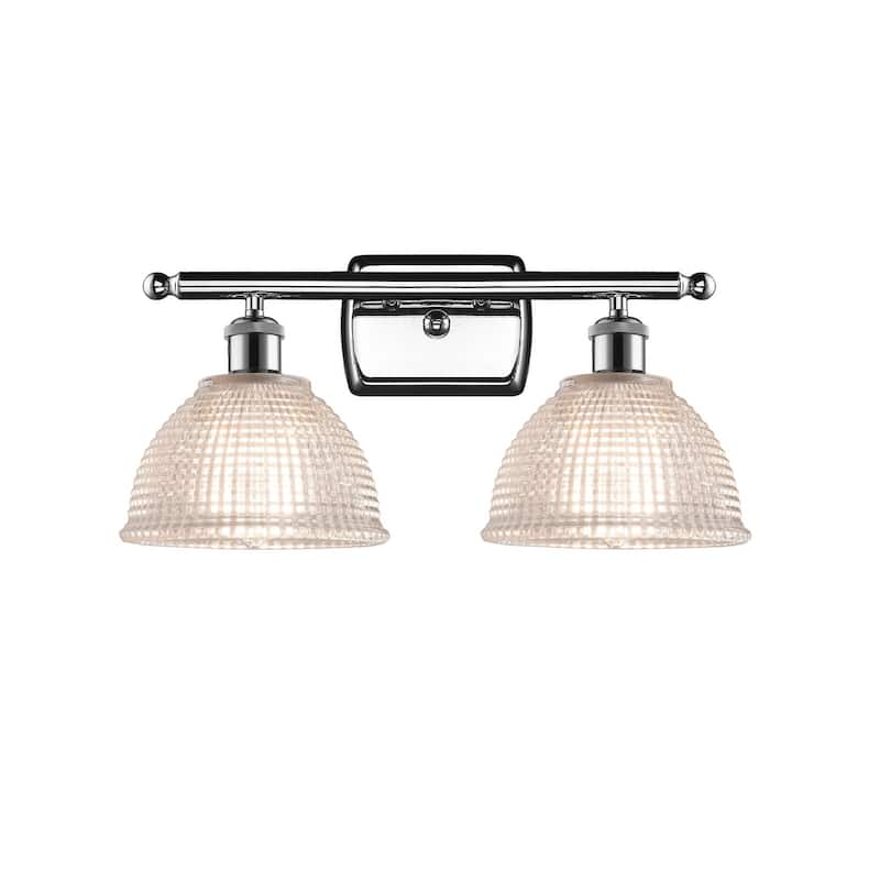 Innovations Lighting Arietta 2 Light 16" Wide Bathroom Vanity Light - Polished Chrome / Clear
