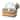Bamboo Utensil Holder with 4 Compartments & Metal Tray, Wooden Silverware Caddy for Party Picnic Camping. - Beige