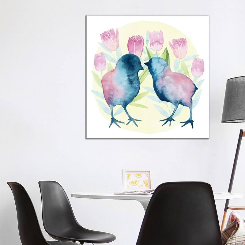 iCanvas "Tulip Easter II" by Grace Popp Canvas Print - 37x37x1.5