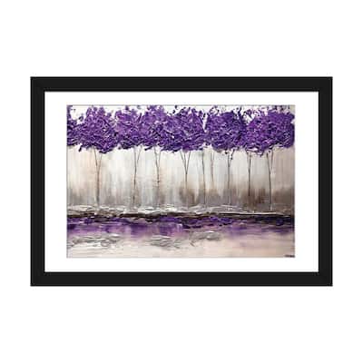 iCanvas "Purple Summer" by Osnat Tzadok