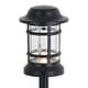 preview thumbnail 8 of 7, Westmont Low-Voltage Black Outdoor Landscape Path Light LED Clear Glass - 4-in W x 12.75-in H x 4-in D