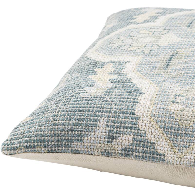 Livabliss Samsun Traditional Accent Pillow - 14"L x 22"W - Down