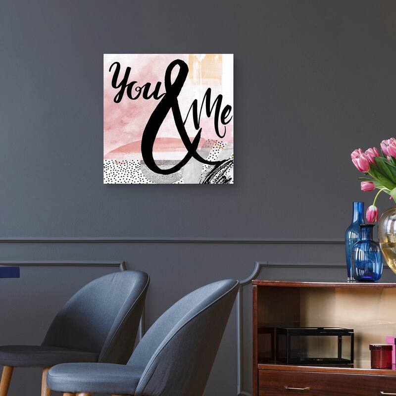 You Me by Nikki Chu Canvas Art Print