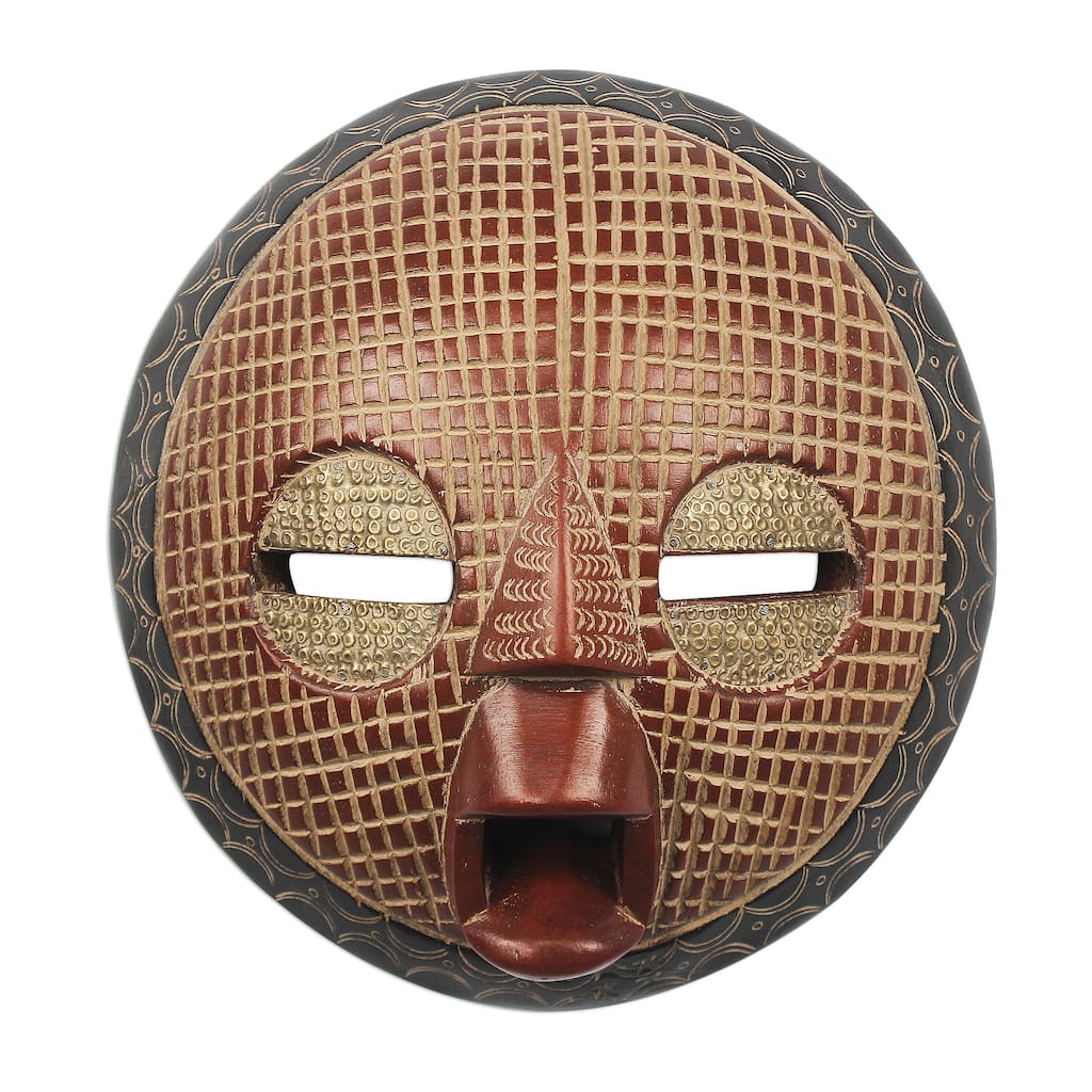 Novica Handmade Edudzi African Wood Mask