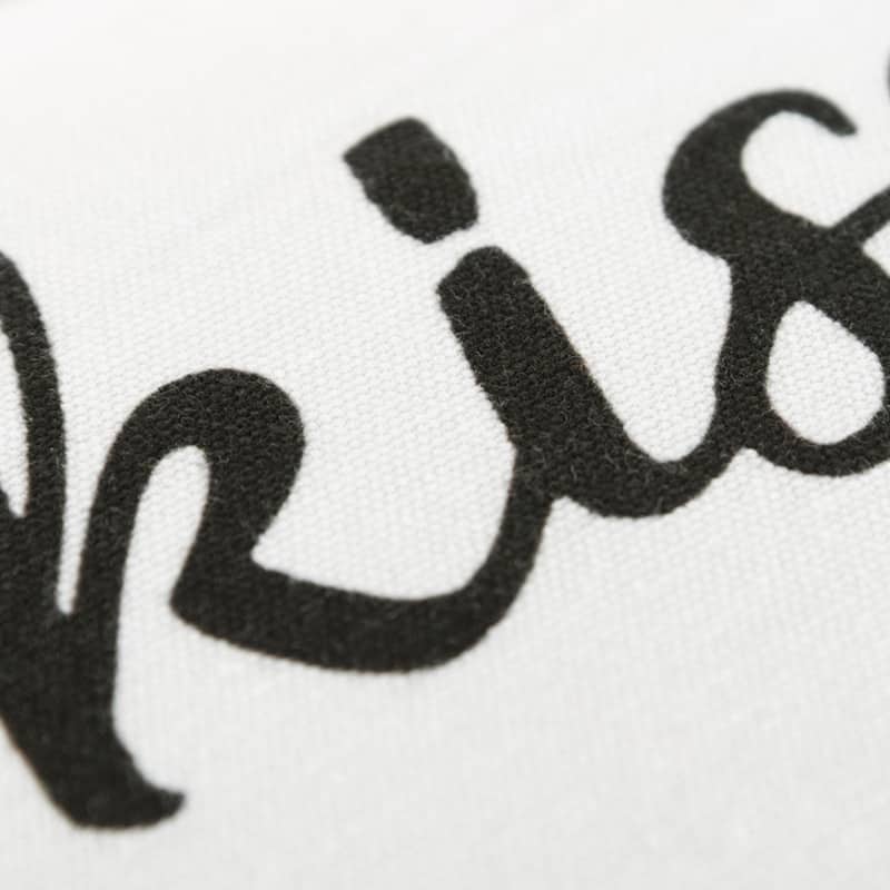 "Kiss my" Throw Pillow