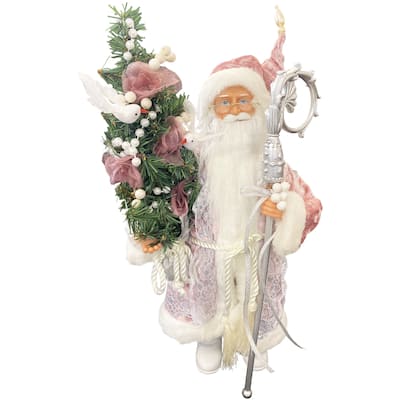 15" Mauve Victorian Claus