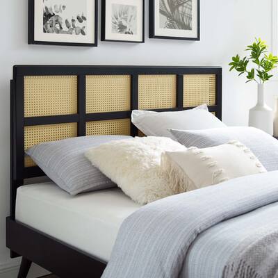 Luana Cane Full Headboard