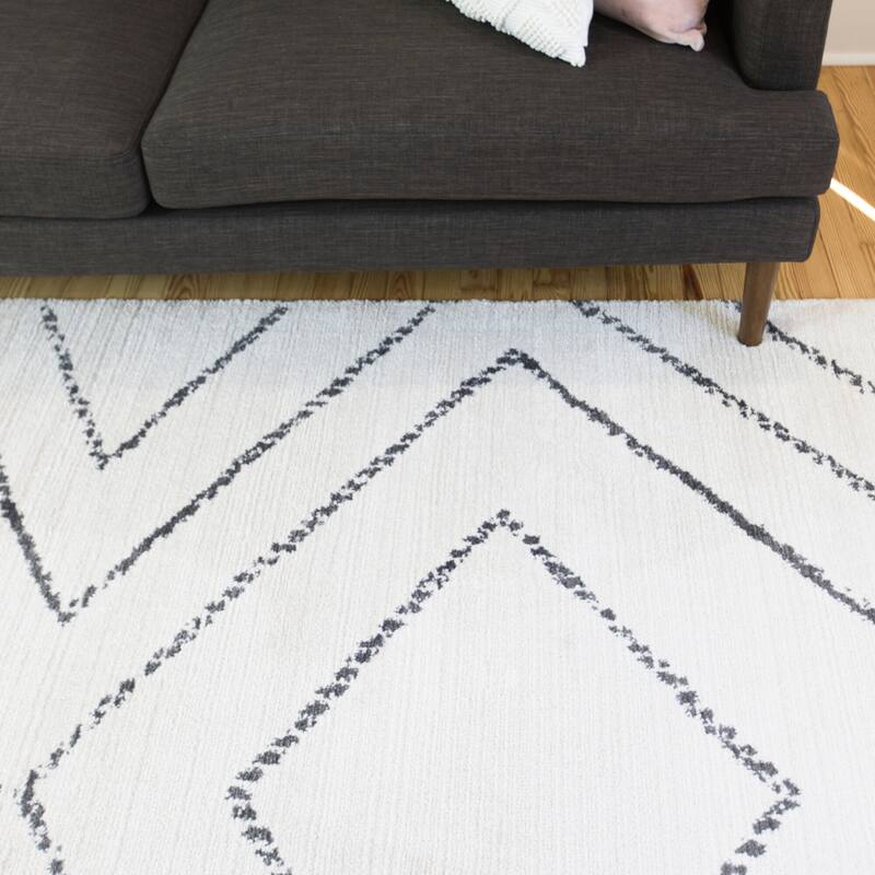 Carson Carrington Islandsberg Neutral Geometric Indoor Area Rug