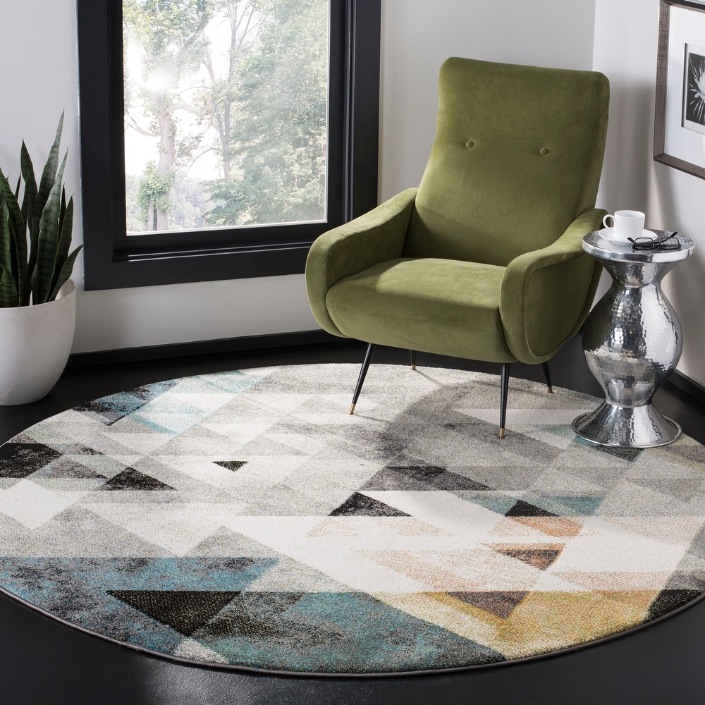 SAFAVIEH Porcello Lizet Mid-Century Modern Abstract Rug