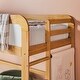 preview thumbnail 11 of 30, Walker Edison Twin Loft Bed with Ladder