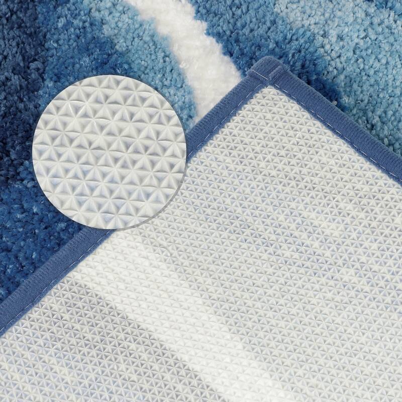 Abstract Bathroom Rug, Soft Bath Mat Non-Slip Rugs Bath Mat Thickening Bath Rug