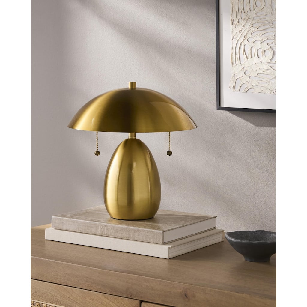 Livabliss Umberis Traditional Accent Table Lamp - 12"H x 11"W x 11"D