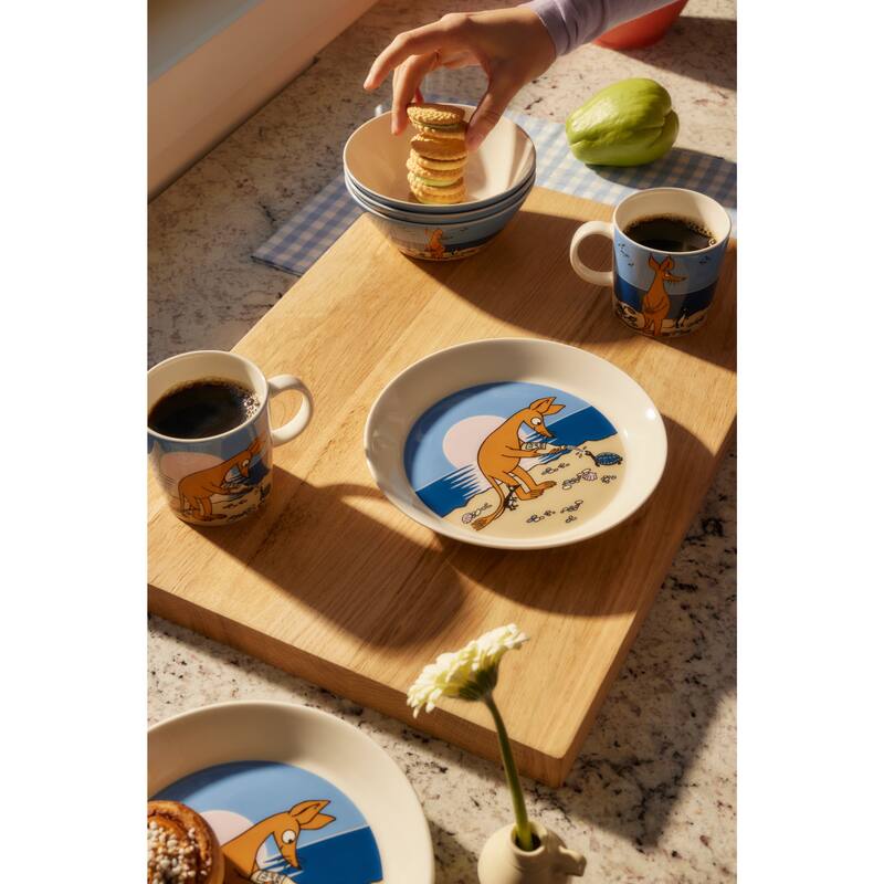 Moomin by Arabia Mug 10oz Sniff Blue