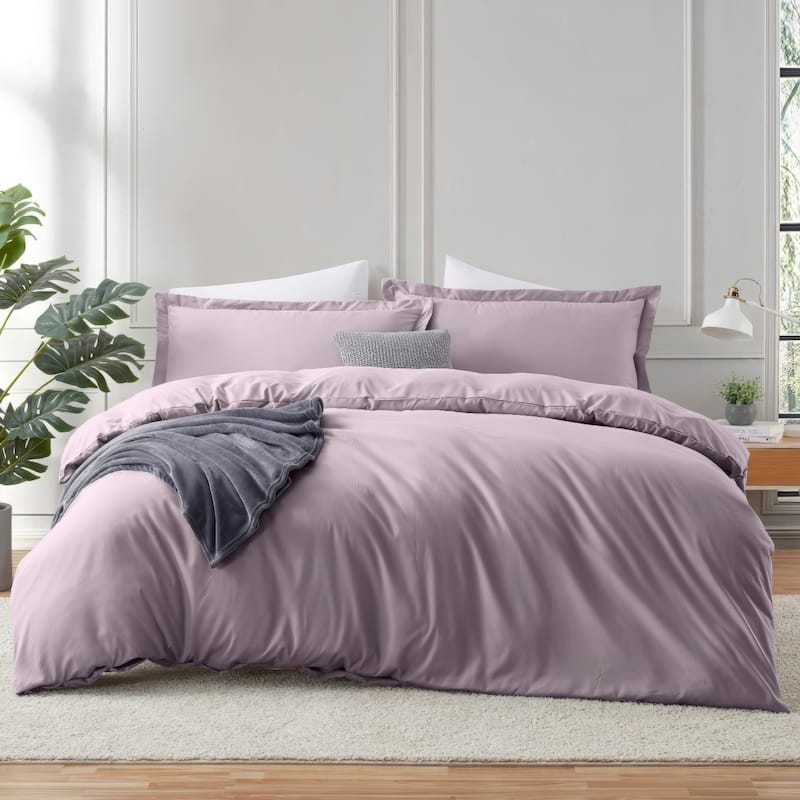 Emperyan 3 Piece Duvet Cover Sets, Soft Double Brushed Duvet Covers with Button Closure