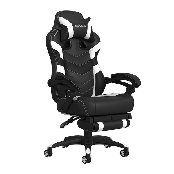 Respawn 110 ergonomic reclining gaming chair with footrest discount