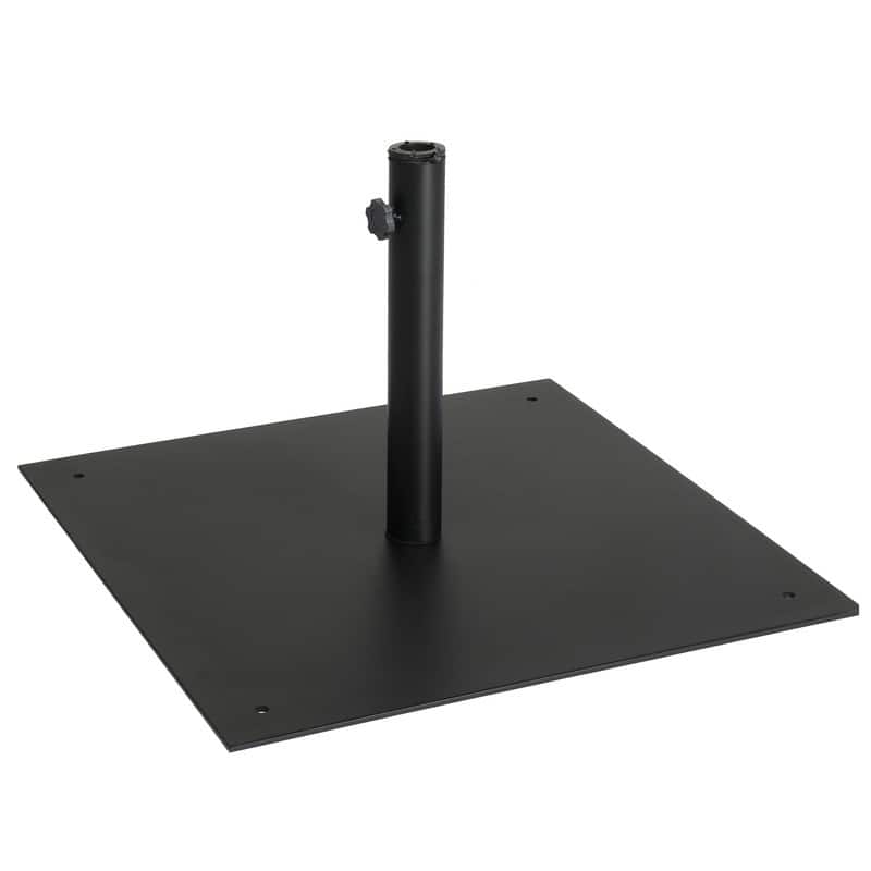 38.5lb Stainless Steel Square Umbrella Base Stand - 24.5"