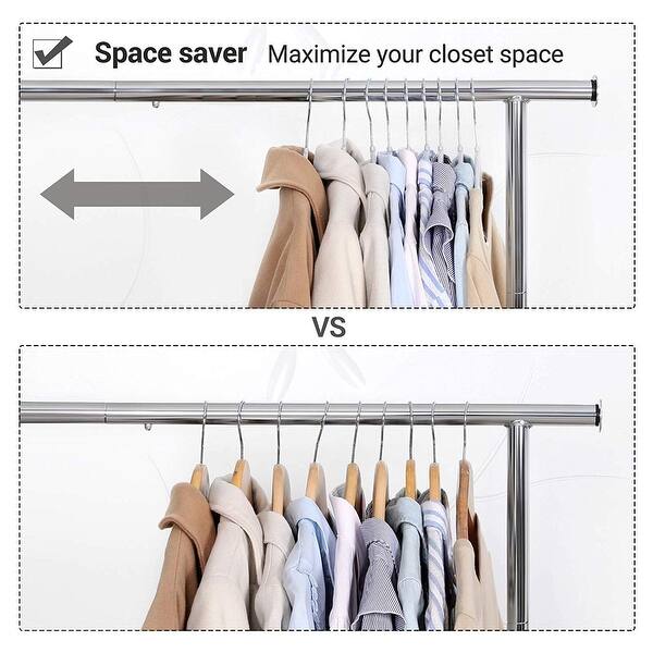 Shop Pack Of 50 Coat Hangers Heavy Duty Plastic Hangers With Non