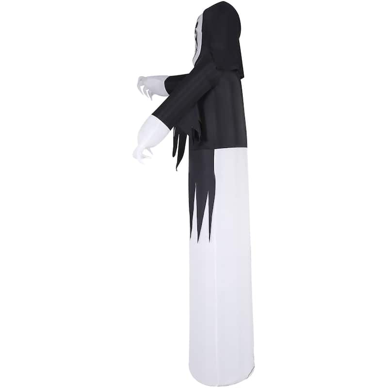 Haunted Hill Farm 12-Ft. Tall Pre-lit Inflatable Grim Reaper