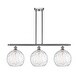 preview thumbnail 10 of 21, Innovations Lighting Athens Water Glass 3 Light 37" Stem Hung Island Light
