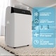 preview thumbnail 3 of 12, 12000 BTU All-In-One Portable Air Conditioner, Dehumidifier & Fan