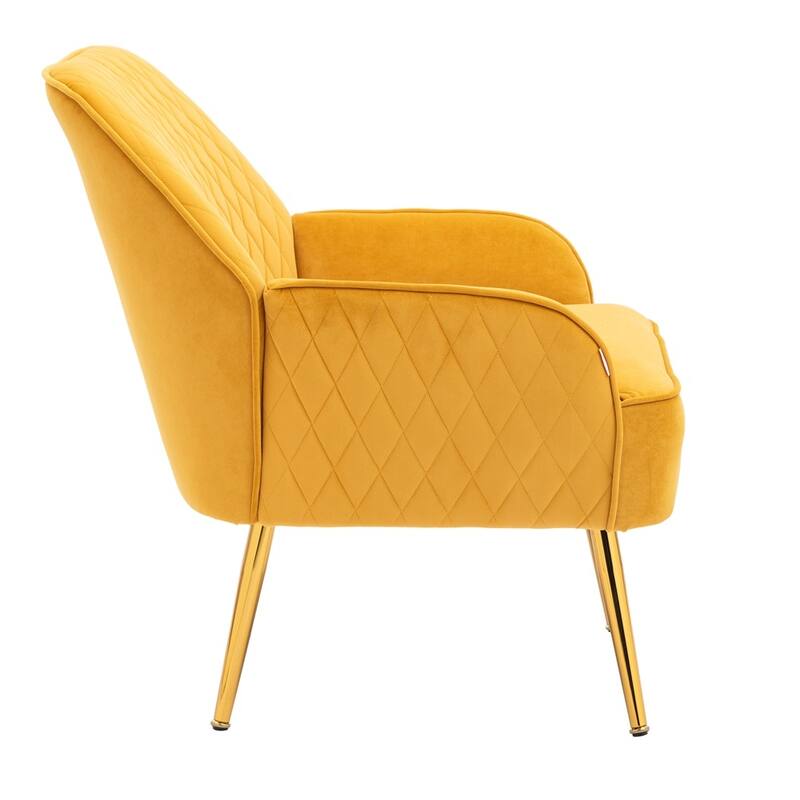 Moda Furnishings Deangelo Mid-century Accent Chair