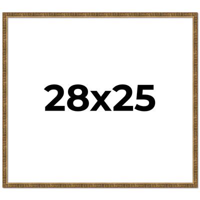 28x25 Frame Gold Picture Frame - Complete Modern Photo Frame Includes