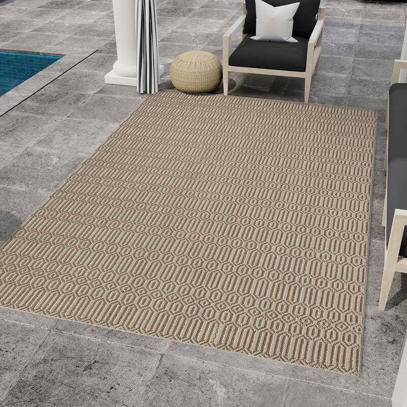 Nautica Modern Geo IndoorOutdoor Area Rugs Bed Bath & Beyond 39534819