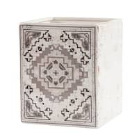 Running Remuda Ceramic Tissue Box Cover