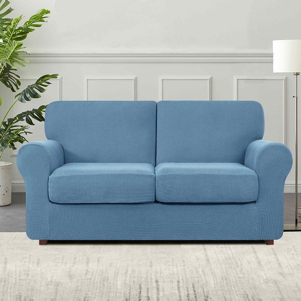 Subrtex 9 Piece Stretch Sofa Slipcover Sets with 4 Backrest Cushion Covers and 4 Seat Cushion Covers On Sale Bed Bath Beyond 35061911