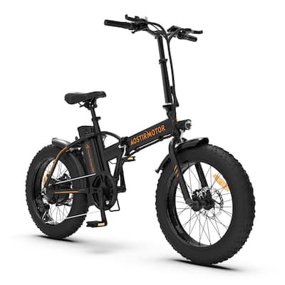 Folding Electric Bicycle 500W Motor 20" Fat Tire With 36V/13Ah Li-Battery RT
