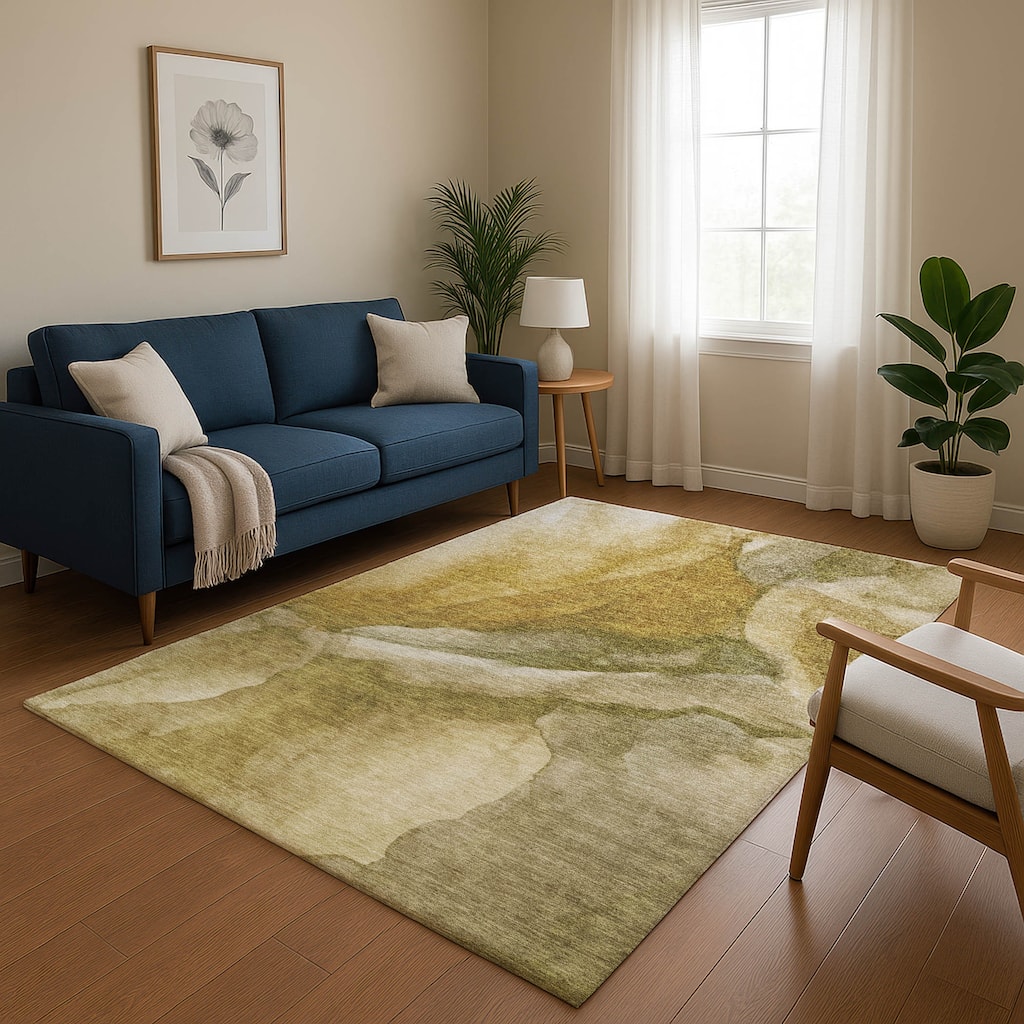 Premium Washable Super Soft Abstract Modern Mayfield Rug