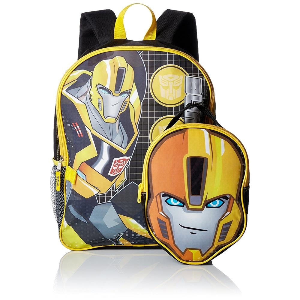 boy backpack and lunch boxes set
